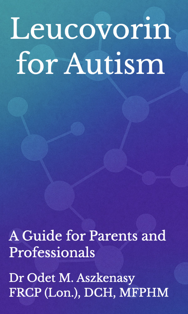 Book cover: Leucovorin for Autism